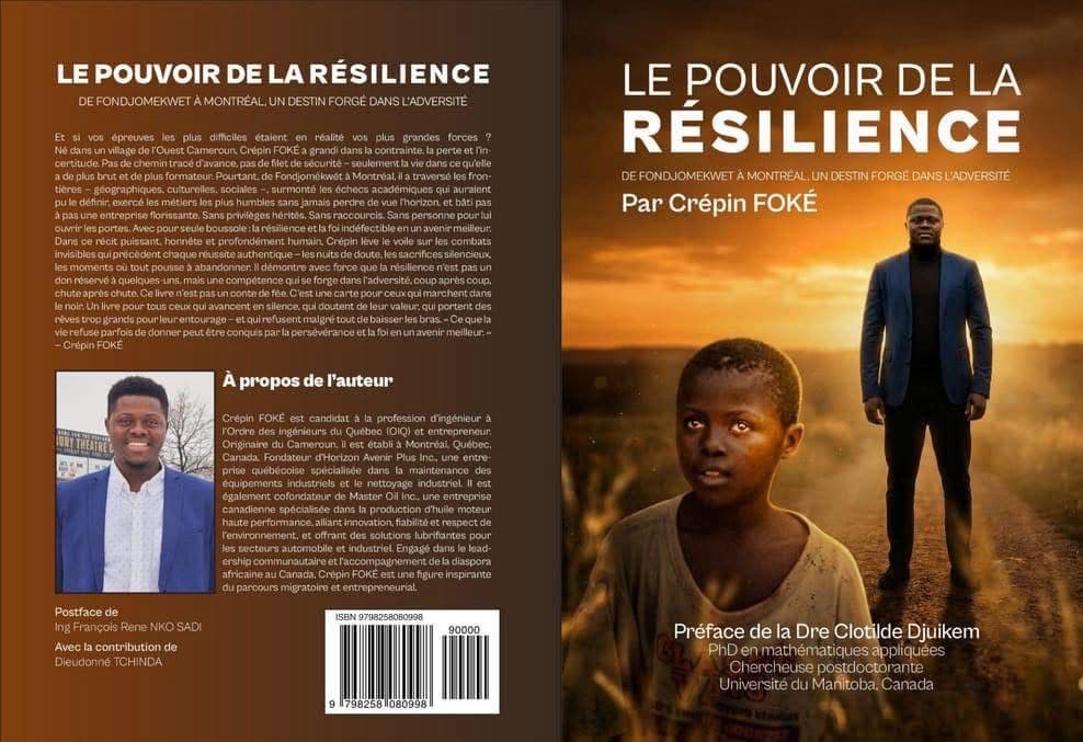 Couverture complète (recto et verso) du livre Le Pouvoir de la Résilience